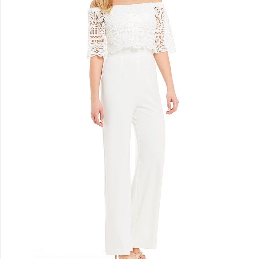 Emma Popover Lace Jumpsuit